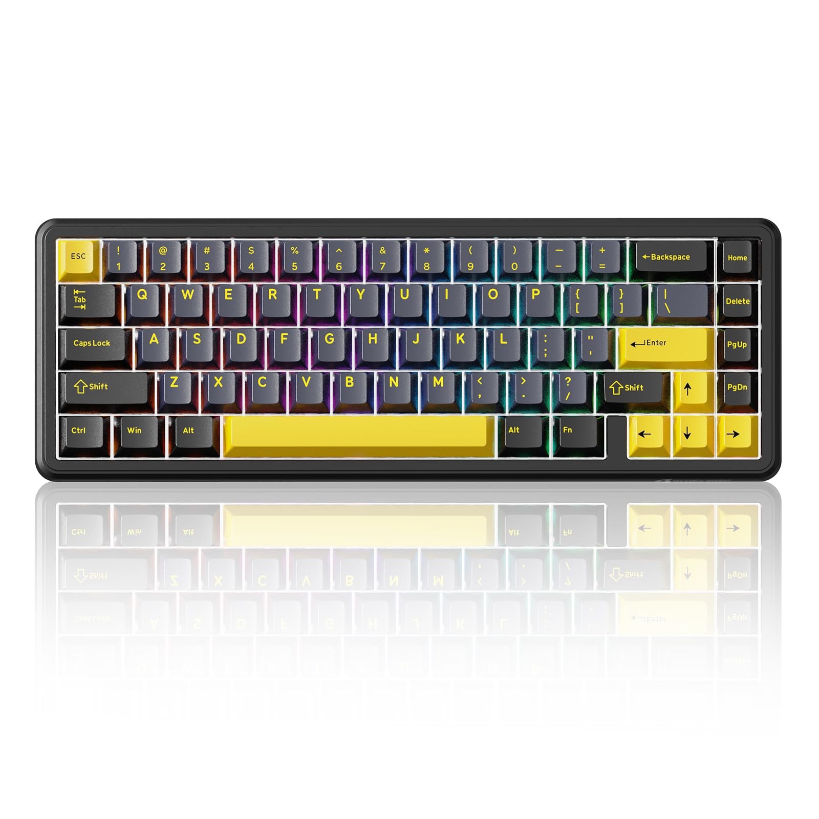 Clavier 65% X65 HE haut de gamme en aluminium à switchs magnétiques et 8000 Hz
