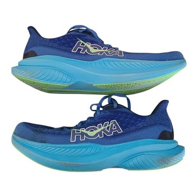 Hoka One One Mach 6 Men's US Size 11D Virtual Blue And Light Blue Running Shoes