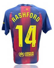 MARCUS RASHFORD SIGNED FC BARCELONA 2025/26 HOME SHIRT (ACG CERT AG17742)
