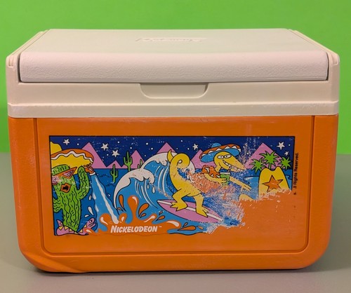 Vtg 1991 Nickelodeon Doo Wop Dinosaurs Cooler - RARE 90s Coleman - USA - *READ* - Picture 2 of 24