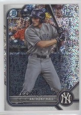 2022 Bowman Draft Chrome Sparkle Refractor Anthony Hall #BDC-97 17iz