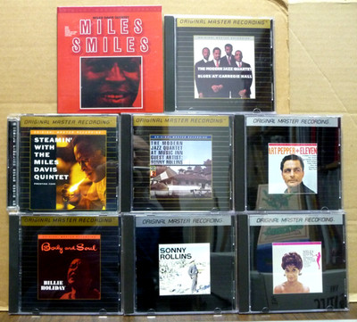 8-CD MFSL JAZZ BUNDLE Sonny Rollins MILES DAVIS Art Pepper MJQ