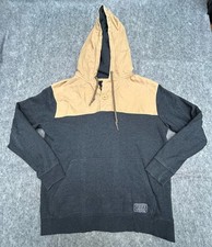 Hooey Men s Canvas Duck Jersey Hoodie Hooded Sweatshirt Medium