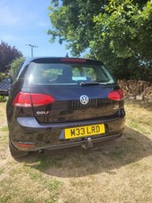 VW Golf 2013 SE TDi 1.6. Metallic Black. Cat N (Non Structural Damage). Repaired