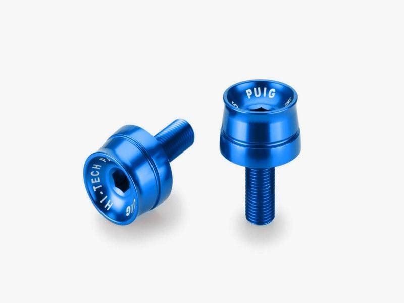 Puig Blue Speed Bar Ends Suzuki GSX 8R 2024-2025