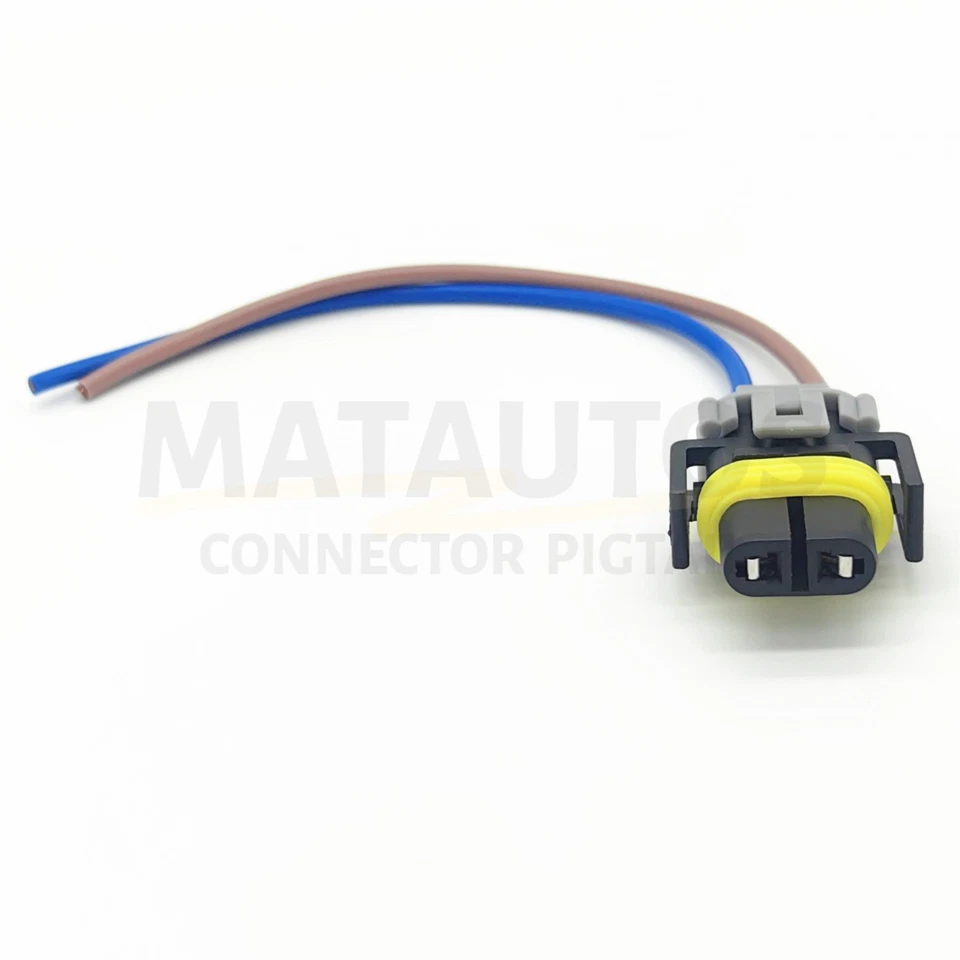 2 Wire Fog Light Fog Lamp Connector Repair For Dodge Dart 2013-2016 - Image 3 of 4