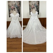 Gorgeous Vintage 90s Alfred Angelo Dream Maker Wedding Gown
