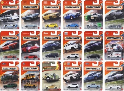 Mattel - Matchbox 1:64 Basic 24-Piece Car Collection J Assortment [New Toy] Sh