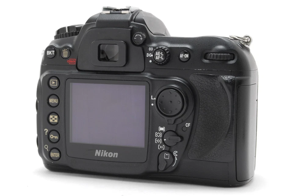 [Casi COMO NUEVO] Cuerpo de cámara digital Nikon D200 10,2 MP SLR con caja de batería de JAPÓN Foto 3 de 4