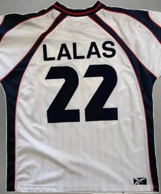 Vintage Reebok MLS 1998-1999 New England Revolution Lalas Rare