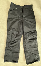 Slalom Snow Pants Mens Large Black Lined Snowboard Ski Waterproof Outdoor Winter