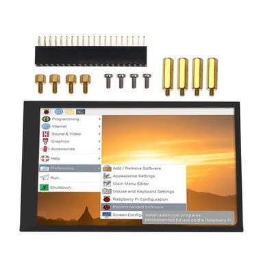 4 In für Raspberry Pi Monitor Touchscreen Kapazitiven IPS Display 800x480