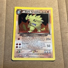 Dark Tyranitar [1st Edition] #11 Prices | Pokemon Neo Destiny | Pokemon  Cards
