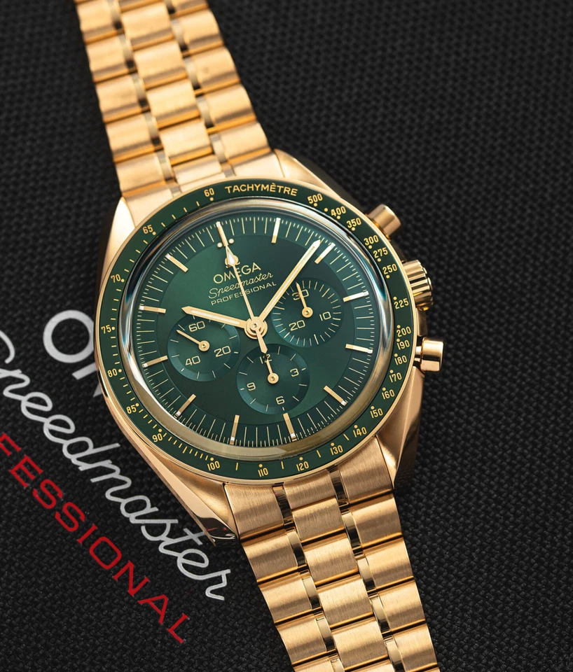 Omega 310.60.42.50.10.001 Speedmaster Moonwatch Professional Moonshine Green - Image 3 of 4