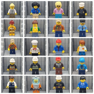 LEGO  1x Minifigur Town City Figur versch. Typen und Sets - 3