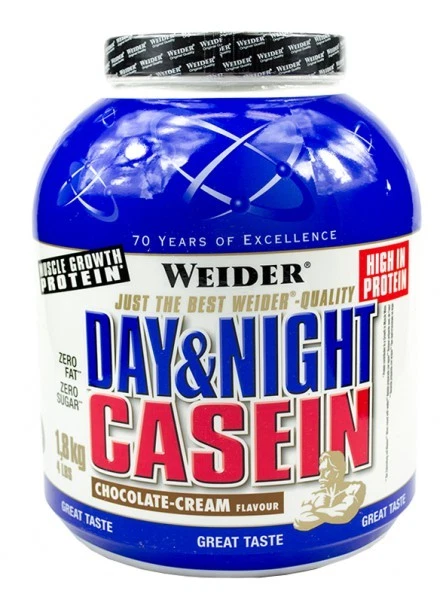 47,16€/kg Weider Day and Night Casein 1800g Dose (Protein)
