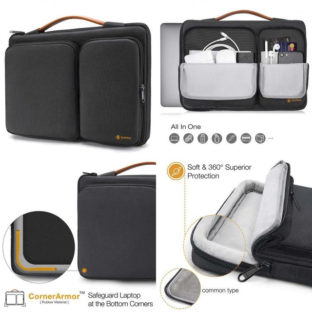 tomtoc 15.6 inch laptop sleeve