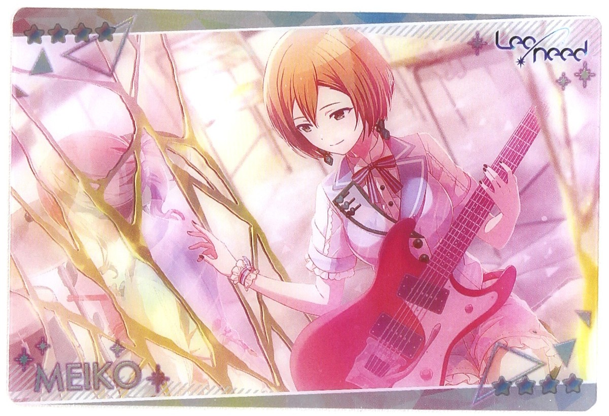 Hatsune Miku Colorful Stage! Card MEIKO Leo/need BANDAI Japan | eBay