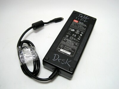 MEAN WELL GS220A15-R7B Power Supply,AC-DC,15V,13.4A 4 Prong