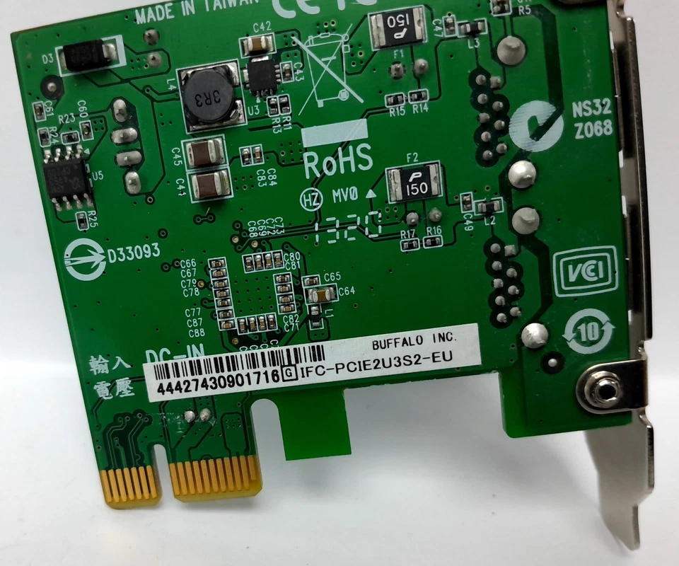 Buffalo USB Adapter Card D108BF-2-10A - Image 3 of 4