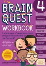 Brain Quest Workbook: Grade 4 - Paperback By Gregorich, Barbara - GOOD