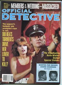 Inside Detective 12/1985-spicy gun moll-violent pulp crime 