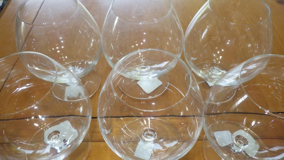 Vasos de coñac Milano Brandy Snifters de Stolzle 19 oz nuevos sin etiquetas 6 19 oz sin plomo Foto 3 de 4