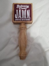 Neshaminy Creek J.A.W.N. JUICY ALE WITH NUGGET 10" Tap Handle