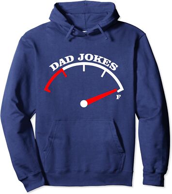 Funny First Time Design Dad Jokes Full Fuel Car Unisex Hooded Sweatshirt