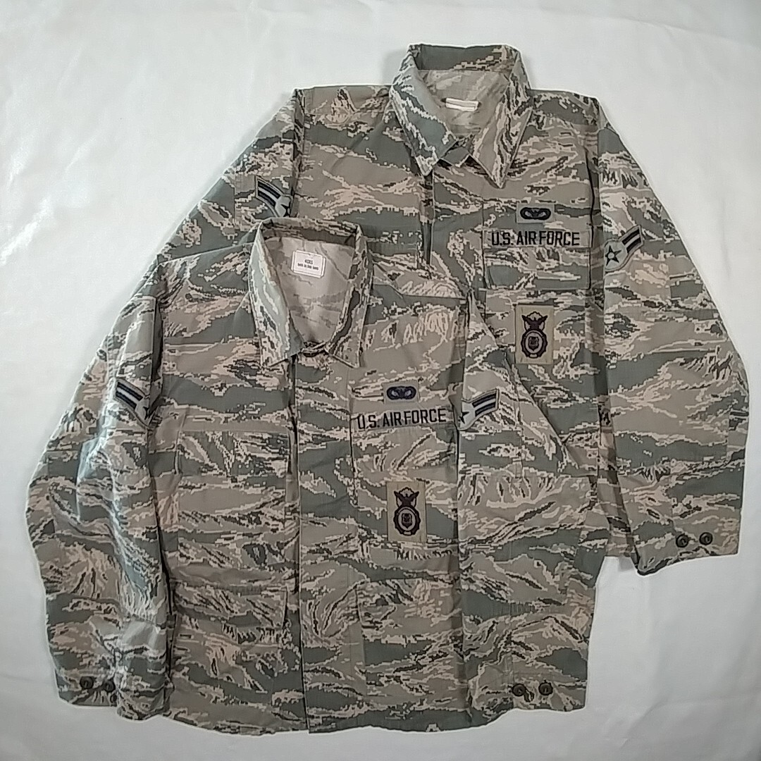 Two (2) US Air Force Digital Camouflage Utility Ripstop Coats Men's ...