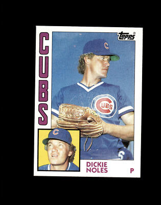 Chicago Cubs Dickie Noles #618 Topps Baseball Near Mint or Better