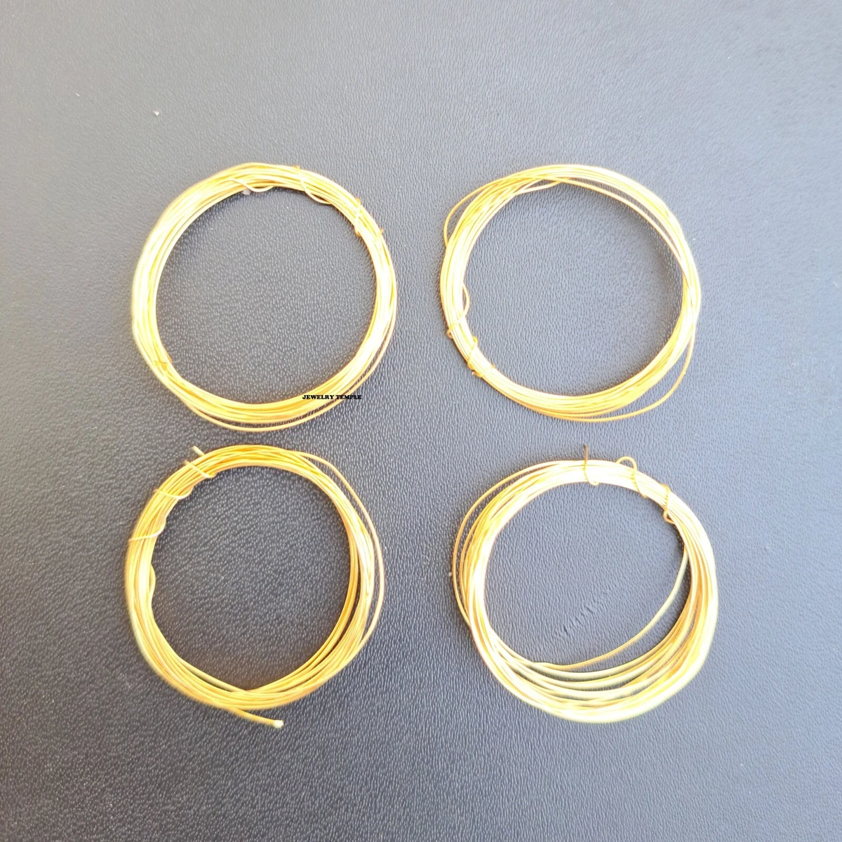 Real Gold 14k Wires Jewelry, 14k Gold Color Plated Wire