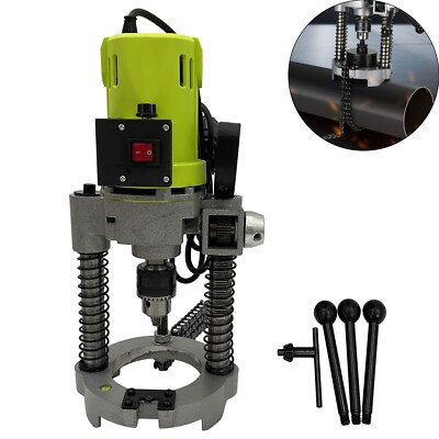 220V 114DS Electric Hole Punch Fire Pipe Hole Cutter Fire Engineering Equipment
