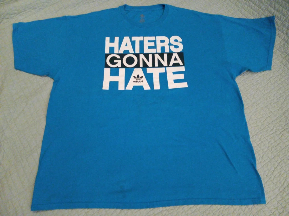 Adidas t top shirt haters