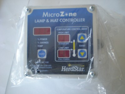 HerdStar MICROZONE MC100 Heat Lamp &Heat Mat controller