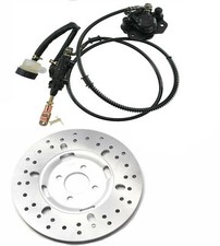 Rear Hydraulic Brake Caliper Assembly Disc Rotor for ATV Go kart Buggy