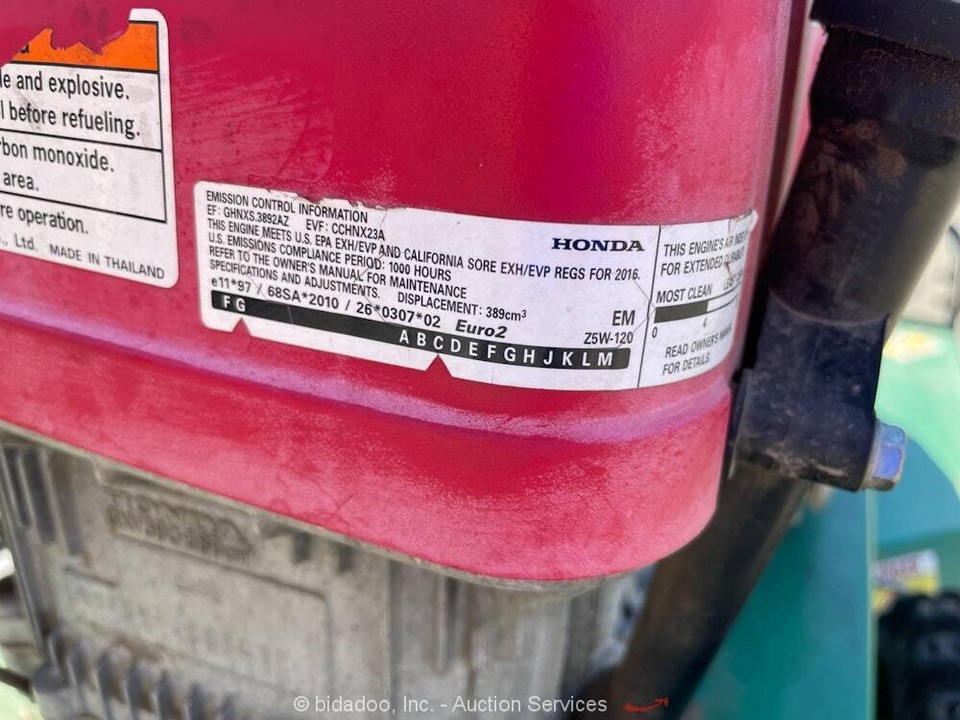 2016 Billy Goat BC2600HH Outback 26" Self Propelled Brush Mower Parts