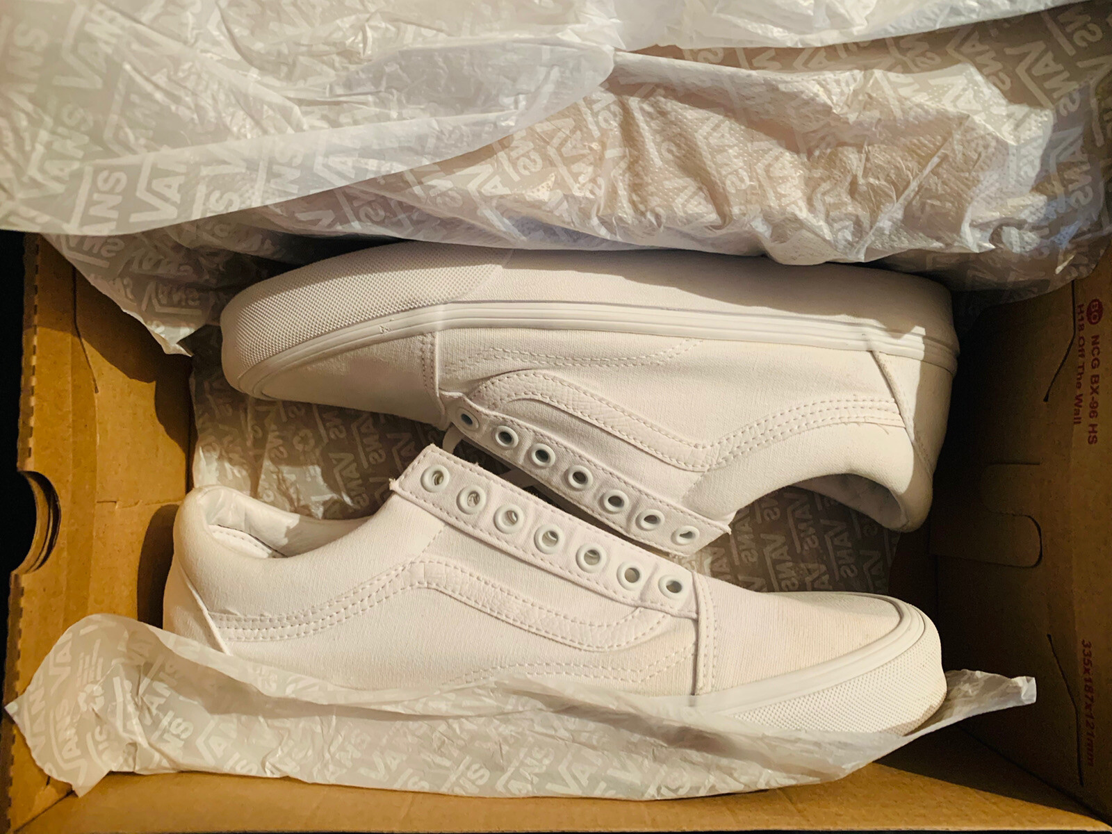 van old skool true white