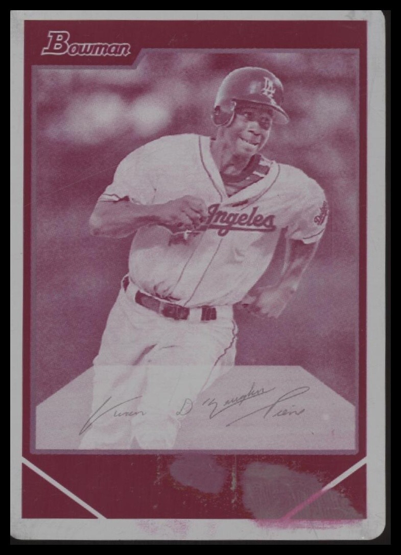 2007 Bowman Magenta Printing Plate Juan Pierre 1/1 *LOS ANGELES