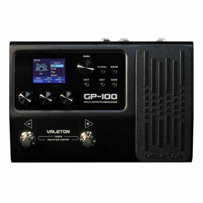 Valeton GP-100 Gitarre Bass Amp Modellierung IR Gehäuse Effekte Expression DE