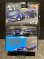 1/64 MINI GT MIJO EXCLUSIVES TYRRELL P34 #4 PATRICK DEPAILLER 76 SWEDISH GP 2ND