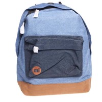 Mi-pac Backpack: Denim Patch Stonewash/indigo Bl/br Mi-pac Backpack: Denim Patch Stonewash/indigo Bl/br