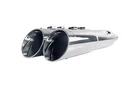 5.0'' Stepped Pipes for Harley Davidson Slip On Mufflers Touring 95-16 Upgrading
