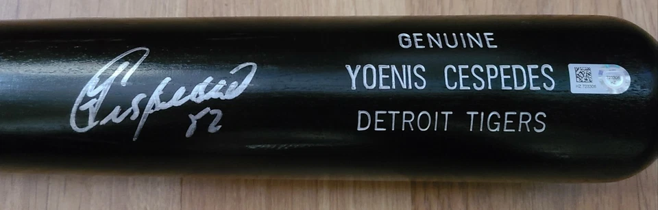 Yoenis Cespedes Signed Auto 34" Louisville Slugger Bat PSA/DNA COA Mets Tigers - Image 2 of 4