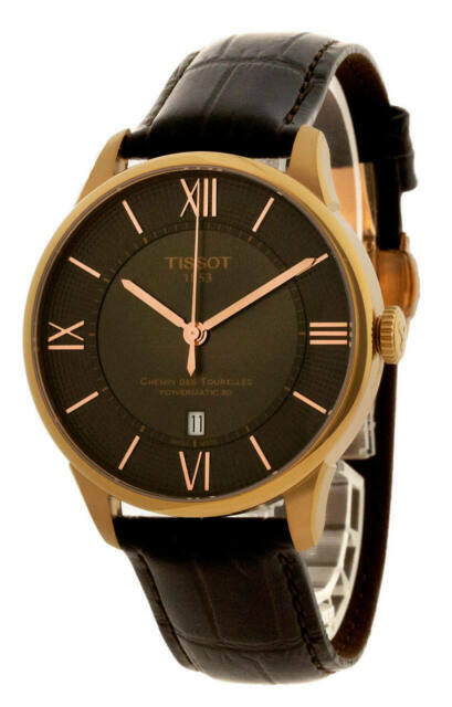 Tissot Chemin Des Tourelles Gunmetal Men's Watch - T099.407.36.448.00 for  sale online | eBay