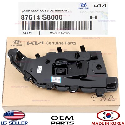 GENUINE OEM Outside Mirror Turn Signal Lamp LEFT Driver Side 2020