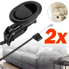 2Set Sofa Recliner Release Pull Handle Replacement Sofa Couch Cable Lever Switch