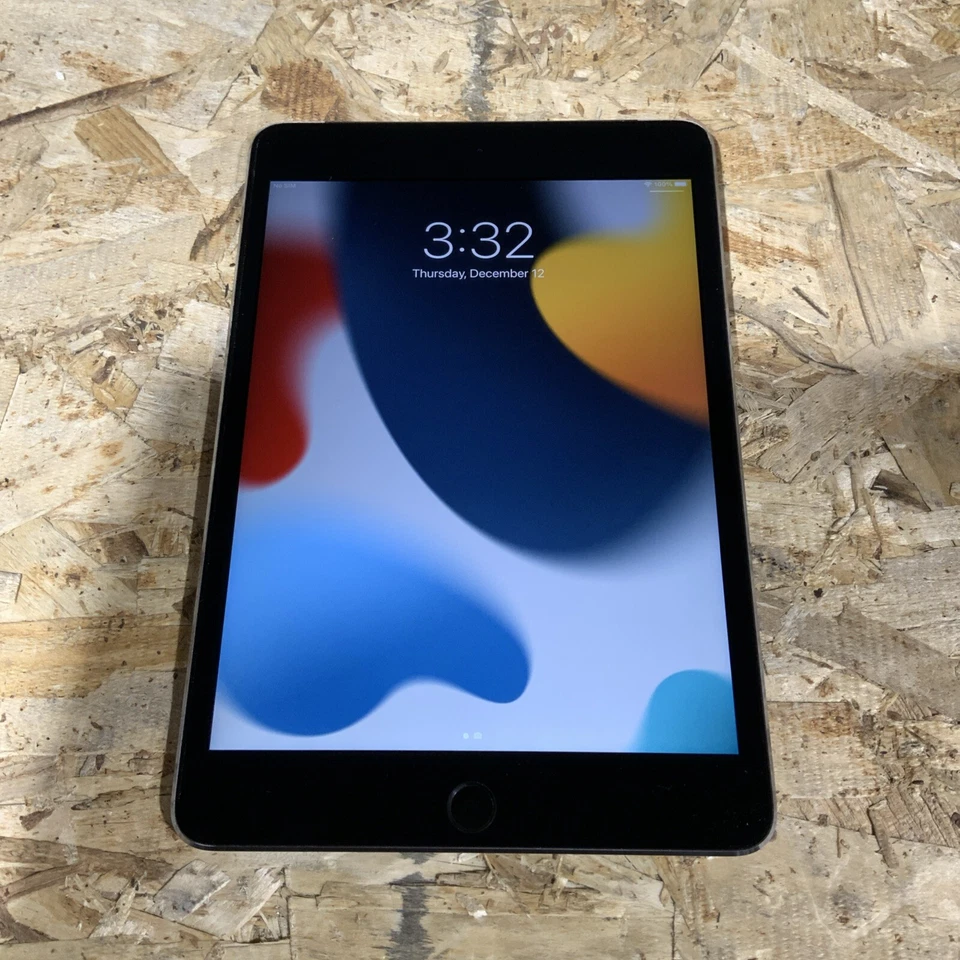 APPLE IPAD MINI 4TH GEN | Unlocked/MK8D2LL/A | 7.9" | 128GB | GRAY-v good H650 - Image 4 of 4