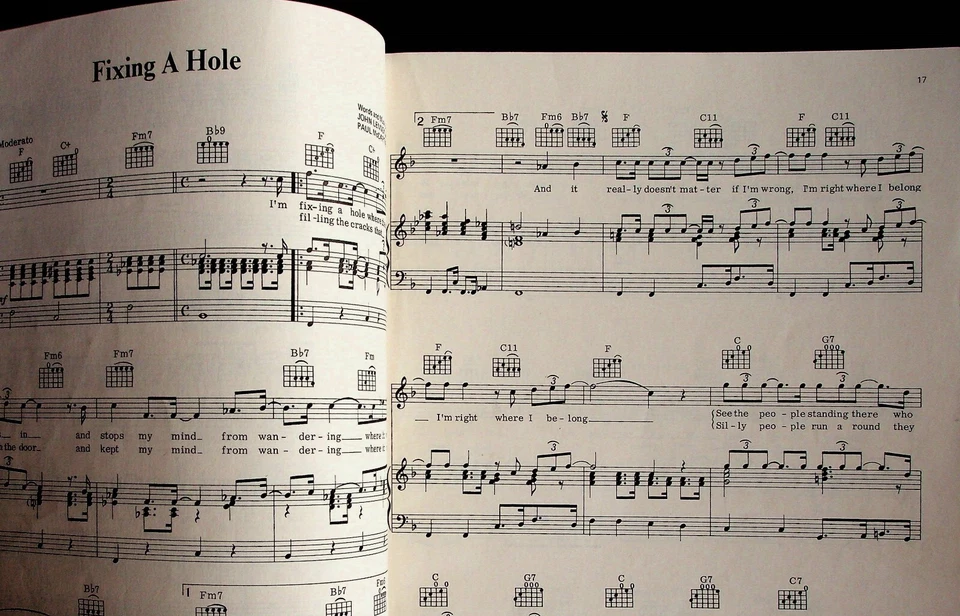 The Beatles 1967 Book 5 Piano Guitar Vocal Sheet Music Song Book - Image 4 of 4