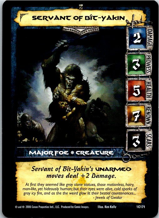 Conan Core CCG TCG Card #171 Servant Of Bit-Yakin | eBay